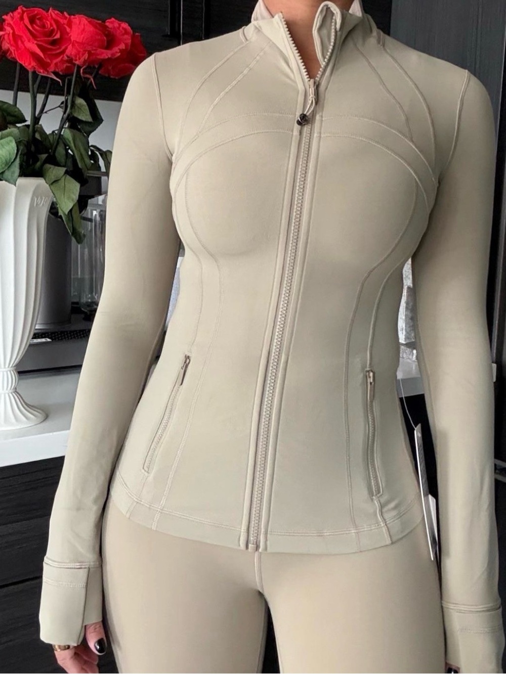 Lululemon define jacket sheer oak